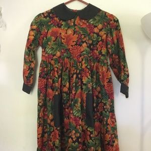 Big Girls' Handmade Autumn Dress